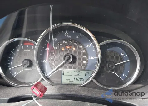 2016 Toyota Corolla Le z USA, uszkodzony, nr VIN 5YFBURHE4GP390988